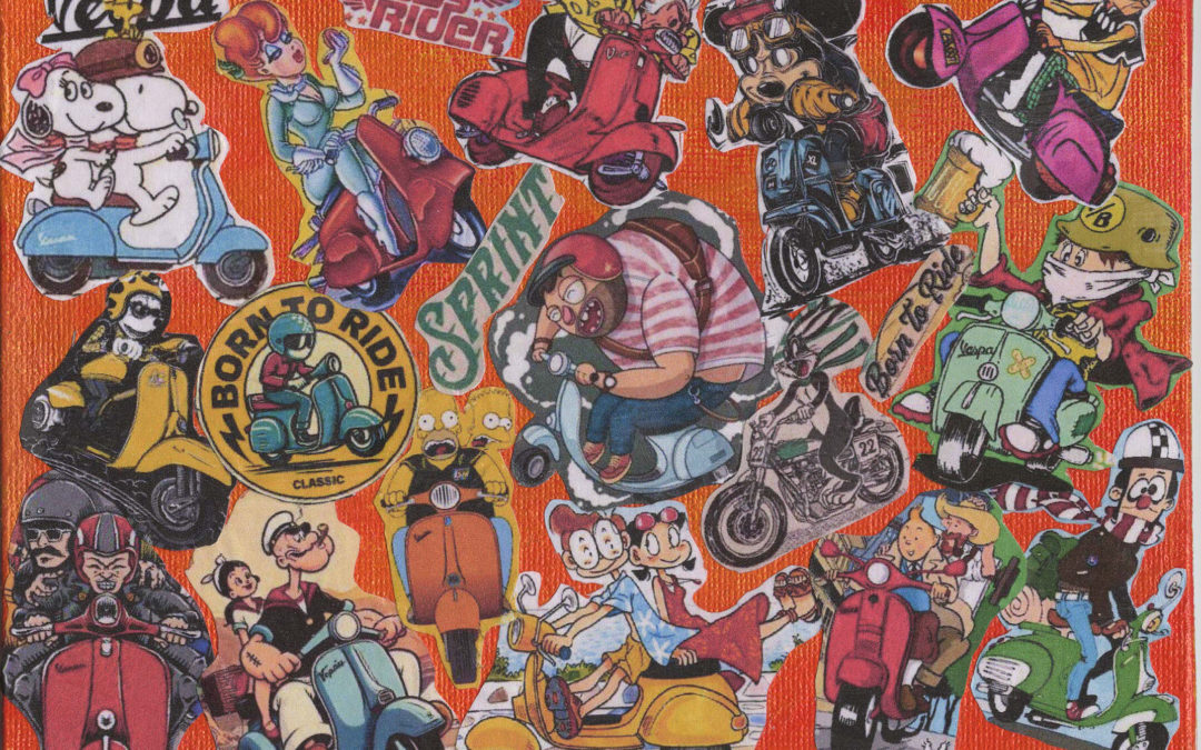 MES COLLAGES – SUR LA ROUTE